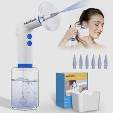 Ear Wax Removal Kit Electric Ear Cleaner with Ear Irrigation System, 4 Modes