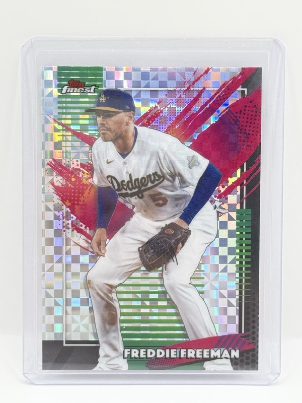 2026 Topps Finest #229 Freddie Freeman RARE Dodgers