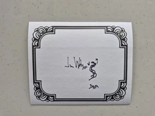 James D. Watson   DNA Nobel Prize, signed autograph, bookplate   No Inscription