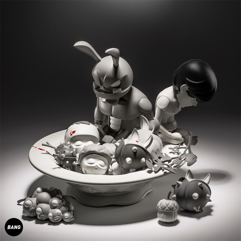 COARSE TOYS FALSE FRIENDS HARVEST A STILL LIFE Abundance Pain Art