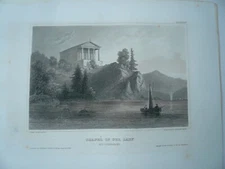 Chapel of our lady (cold spring), steelengraving, anno 1860, Bibliographisches 