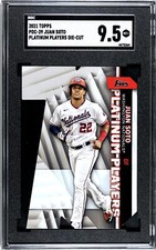 2021 Topps PDC-39 Juan Soto Platinum Players Die-Cut SGC 9.5 MINT+