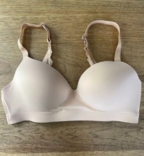 SOMA Soft Clay 38D Enbliss Lace Back J-Hook Wireless Bra