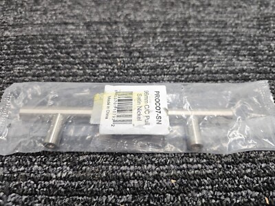 (QTY 16) Commercial C/C Drawer Pull T-Bar Handle 96mm PROCO7-SN Satin Nickel
