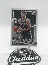 VICTOR WEMBANYAMA 1 2023-24 DONRUSS BASKETBALL THE ROOKIES SPURS RC Q2248