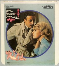 A Shot in the Dark 1964 Vintage CED Videodisc