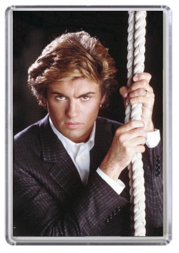 George Michael wham Fridge Magnet 01