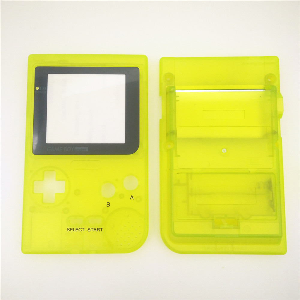 Custodia Di Ricambio Trasparente Giallo Chiaro Per Nintendo Game Boy Pocket