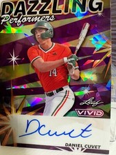 2024 LEAF VIVID DANIEL CUVET DAZZLING PERFORMERS AUTO 2/2