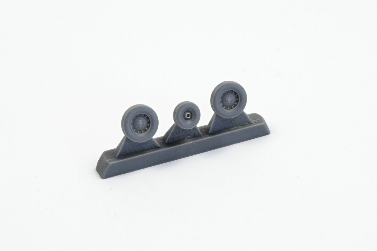 Cmk 129-Q72308 - 1:72 A-4c(late)and Later Skyhawk Wheels, Late Type w.Plain Hubs