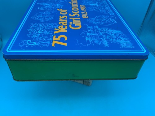Vintage "75 Years of Girl Scouting" Metal Tin - Picture 5 of 11