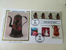 Toleware 5c Sc$3612 & Sc#1775 Dual Cancel Combo Stamp Fdc With 3c Sc #33759 [#3]