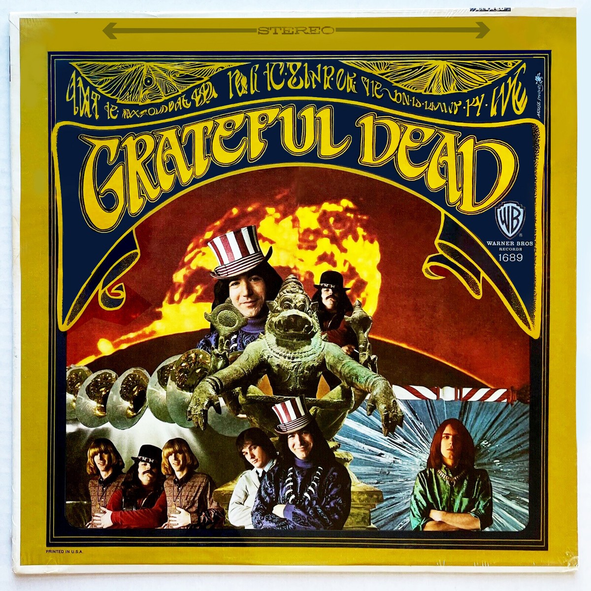 Grateful Dead レコード The GRATEFUL DEAD - s/t (1967) Warner Bros. US STEREO SEALED