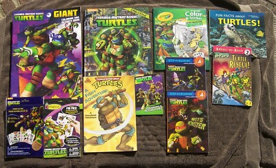 LOT Teenage Mutant Ninja Turtles Fishy Adventure Colorform Stickers ...
