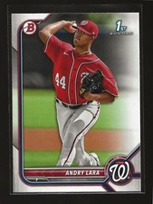 ANDRY LARA 2022 Bowman 1st Prospects Base Card Washington Nationals (#BP-70)
