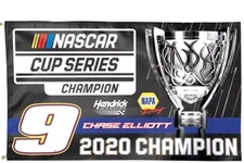 Chase Elliott #9 NAPA 2020 NASCAR CUP CHAMPION 3' X 5' DELUXE FLAG FREE SHIPPING