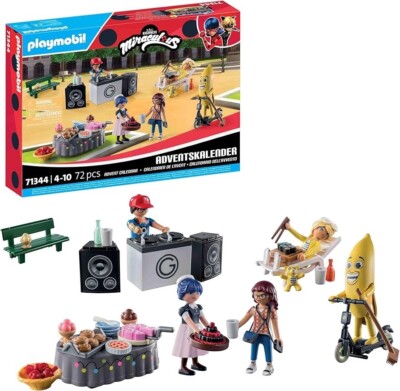 PLAYMOBIL Advent Calendar: Miraculous: Picnic in Paris 71344