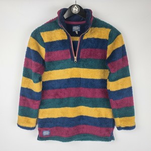 fluffy half zip fleece