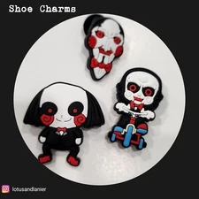 Shoe Charms "Saw" Set of 3