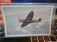 WW2    POSTCARD SPITFIRE    RAF 