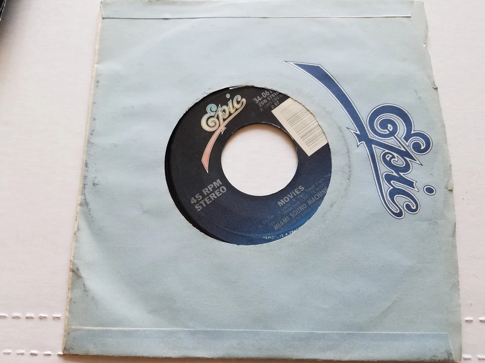 MIAMI SOUND MACHINE - Words Get in the Way / Movies '85 SYNTH POP Gloria Estefan Foto 2 de 2