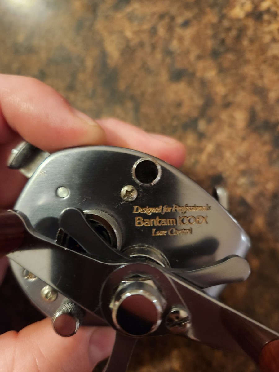 OLD SHIMANO BANTAM 100EX 1978 Vintage Bait Casting Reel