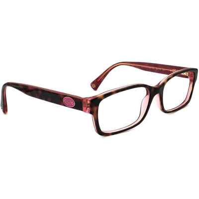Coach HC 6040 5115 Tortoise/Pink Plastic Optical Eyeglasses Frame 52-16-135 RX