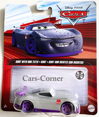 Disney Pixar Cars 3 Evolution Kurt with Bug Teeth #012 Rust-eze Racing Center 