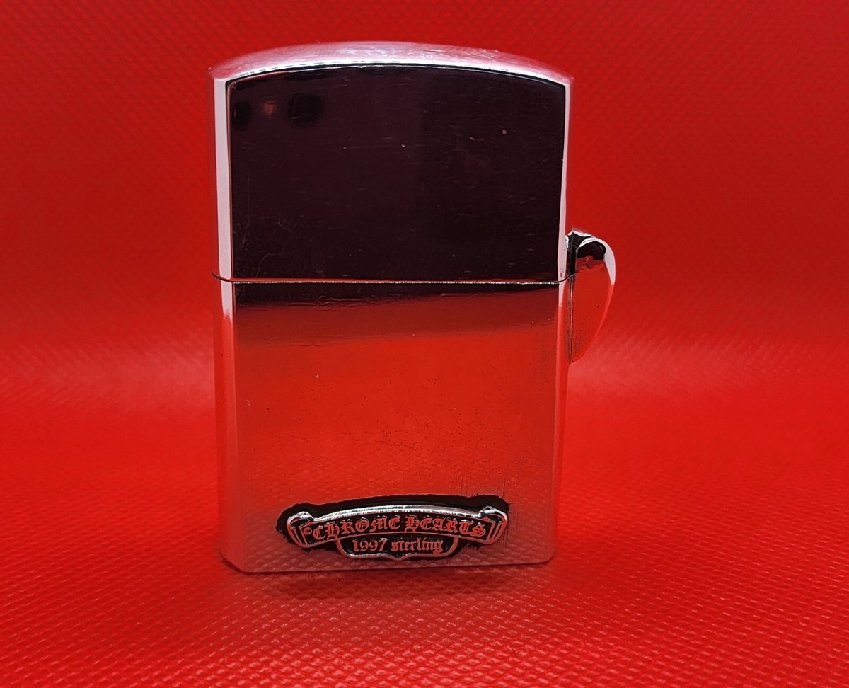 CHROME HEARTS zippo シルバー 925 chrome hearts zippo lighter rare dubble cross | eBay