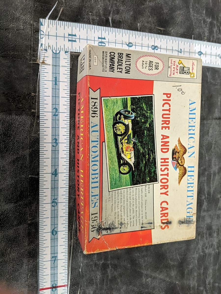 Vintage 1961 American Heritage Picture and History Cards