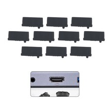 10pcs Dust Plugs Anti-dust Plugs Silicone Durable for Protecting HDMI Ports