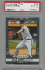 2014 Panini Prizm Craig Kimbrel PSA 10