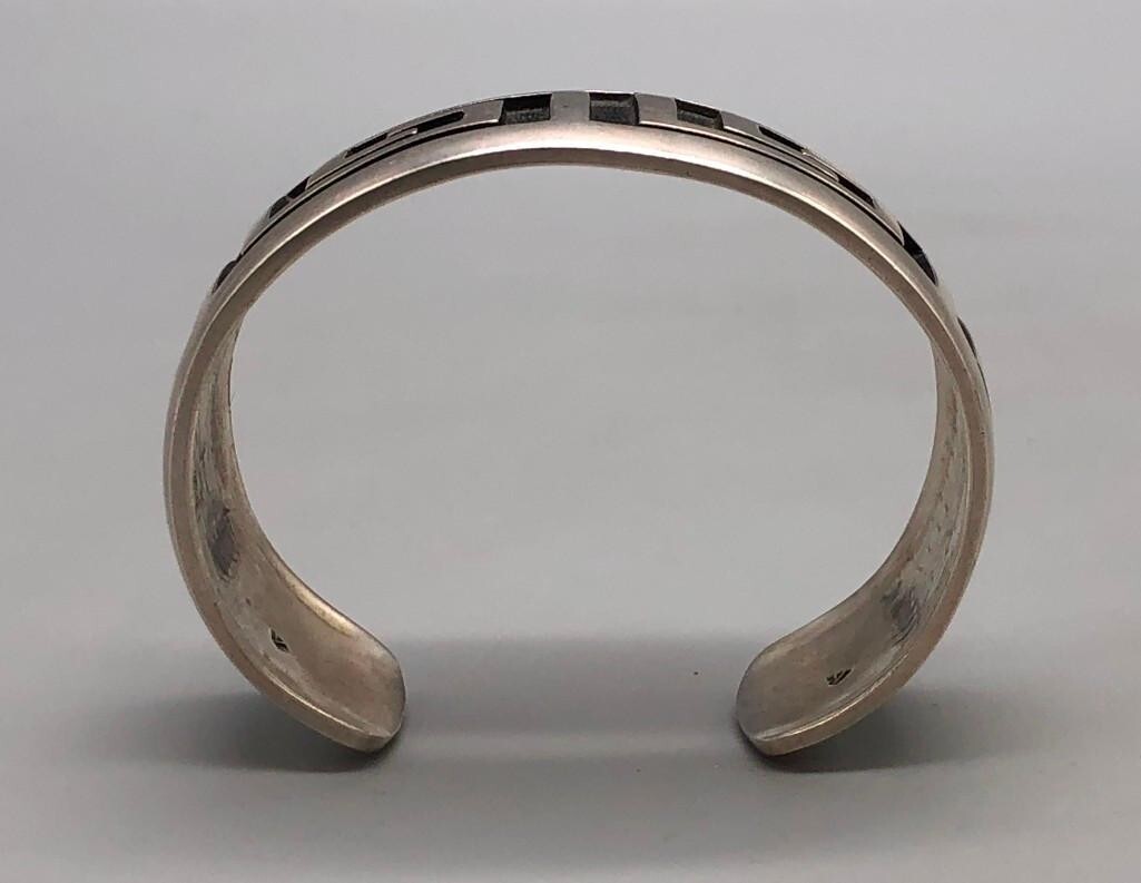 Bernard Dawahoya Hopi Overlay Bracelet | eBay