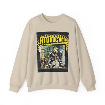 Atomic Bomb William Onyeabor Graphic LS Unisex Heavy Blend  Crewneck Sweatshirt