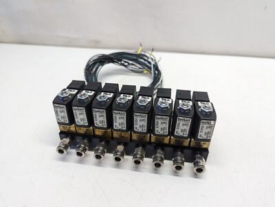 8 Pcs Burkert 456818 Solenoid Valve Assembly 120V