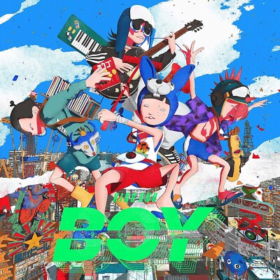 New King Gnu BOY First Limited Edition CD Blu-ray Japan BVCL-1187 4547366531589