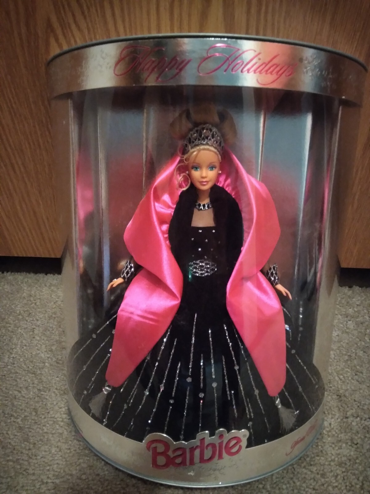 1998 Happy Holidays Special Edition Barbie Doll Mattel #20200 RARE MISPRINT BOX*