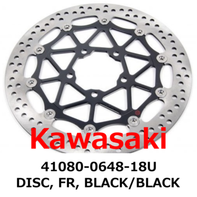 NEW】Kawasaki Genuine 2016-2023 Ninja ZX-10R DISC, FR, BLACK/BLACK