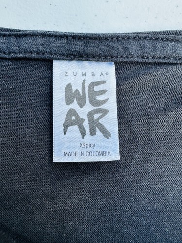 Zumba Activist Cold Shoulder Top Be The Change New XS Zumba Wear FREE SHIPPING - Picture 9 of 9