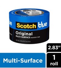 3M, Scotch Blue, 2.83" x 60 YD, Blue, Original Multi-Surface Painters Tape