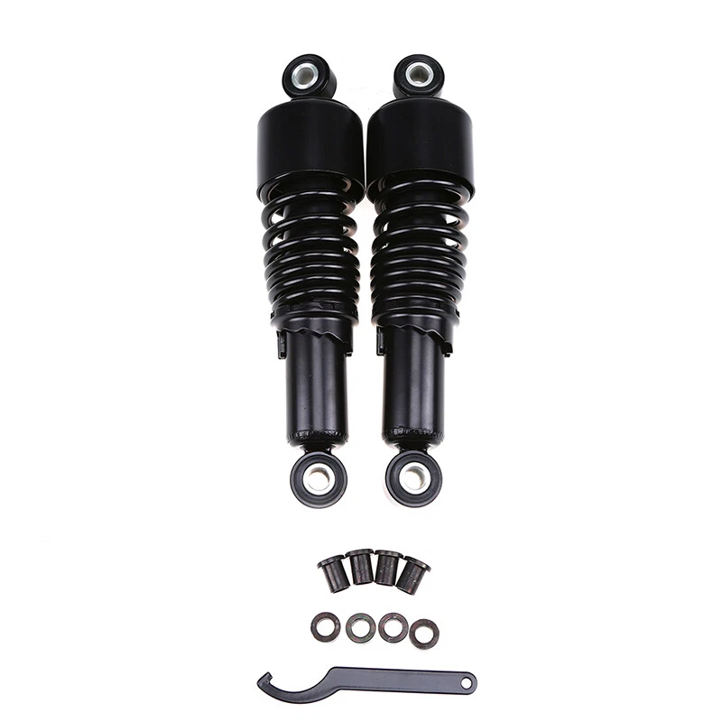 Par Amortiguadores Traseros 10.5" 267mm Amortiguadores Para Harley Davidson Sportster Moto Foto 4 de 4