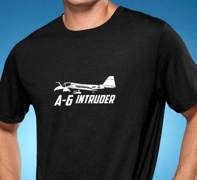 A-6 Intruder Attack Jet Classic Outline Design Tshirt NEW FREE SHIPPING