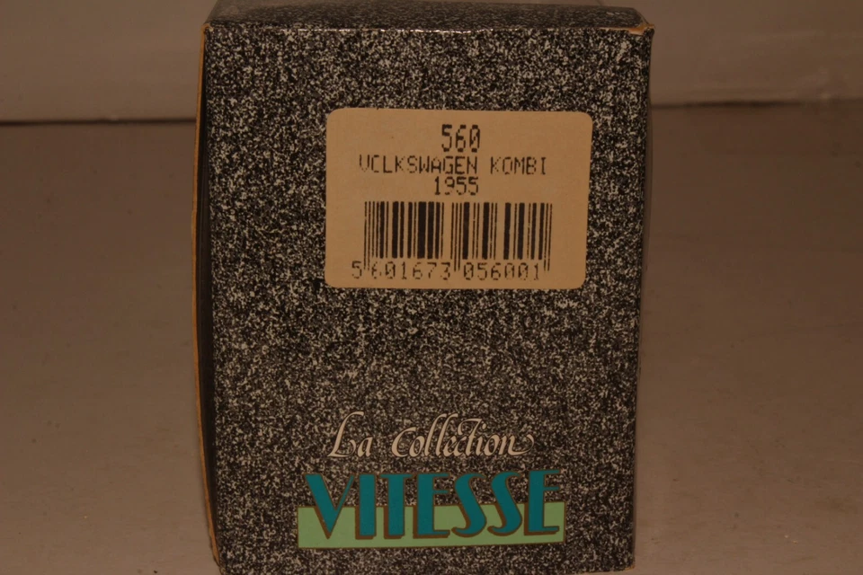Volkswagen Kombi Van Vitesse 1955, blanco/rojo, escala 1:43 en caja Foto 3 de 4