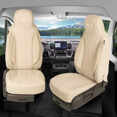 Pilot Wohnmobil Sitzbezüge passend für Chausson Grand Raid 70 (Beige)