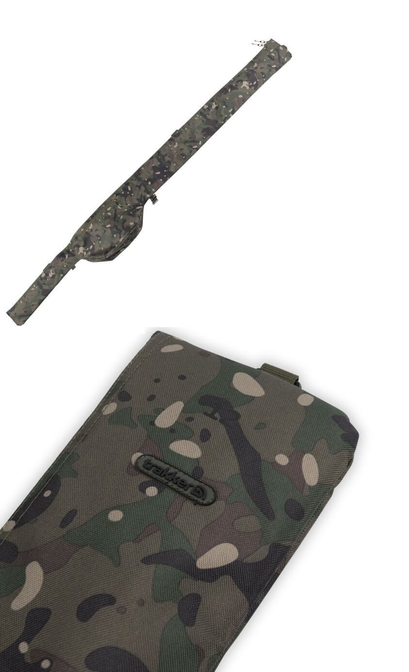 Trakker NXC Camo Single Rod Sleeve 10ft / 12ft or 13ft Carp Fishing