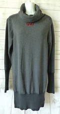 Wesc Women's Sz Medium Gray Sweater Dress Long Sleeves Designed in Sweden