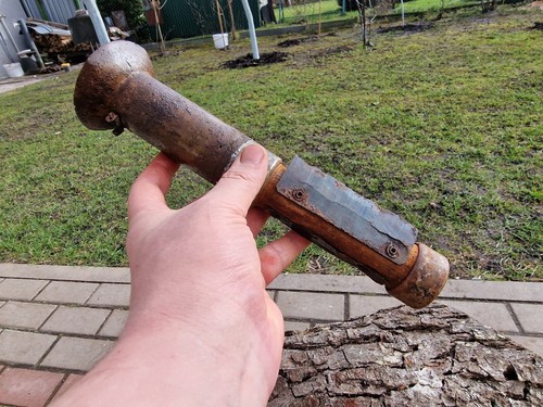 Accesorios Segunda Guerra Mundial Panzerfaust piezas del búnker alemán reliquia rara. - Imagen 9 de 20