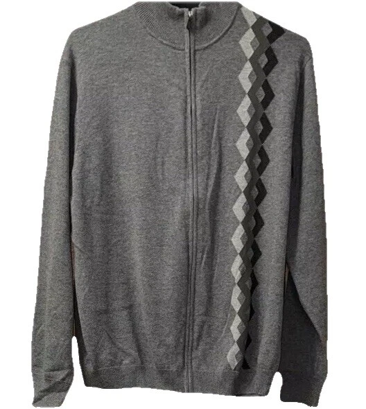 Suéteres cárdigan acrílico Perry Ellis para hombre