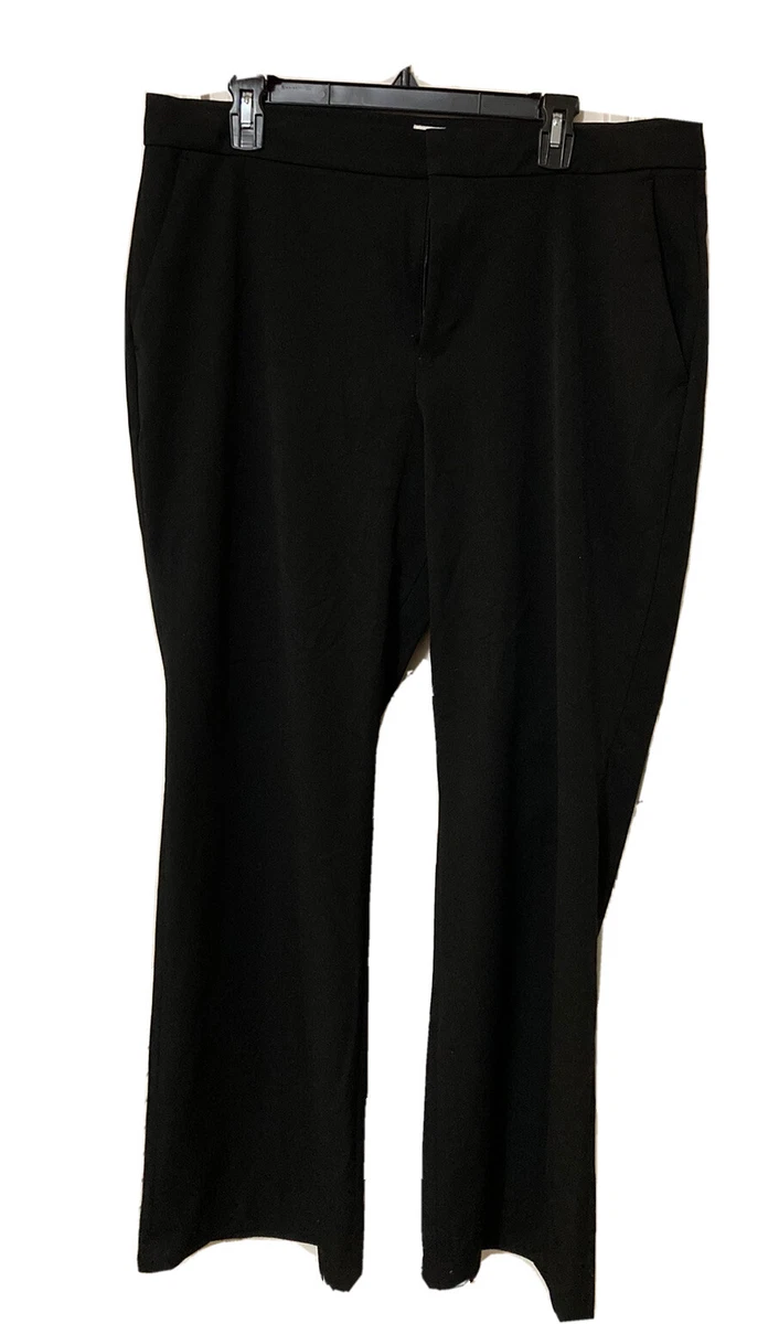 GAP Curvy High Rise Slim Boot Black Trouser Pants Womens Size 18 Career