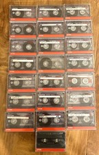 Lot Of 22 TDK D 90 vintage audio cassette